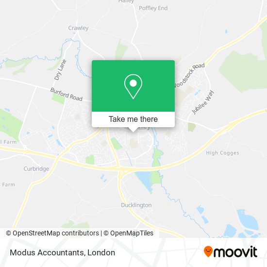 Modus Accountants map