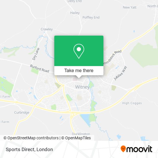 Sports Direct map