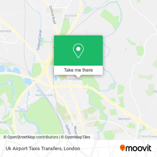 Uk Airport Taxis Transfers map