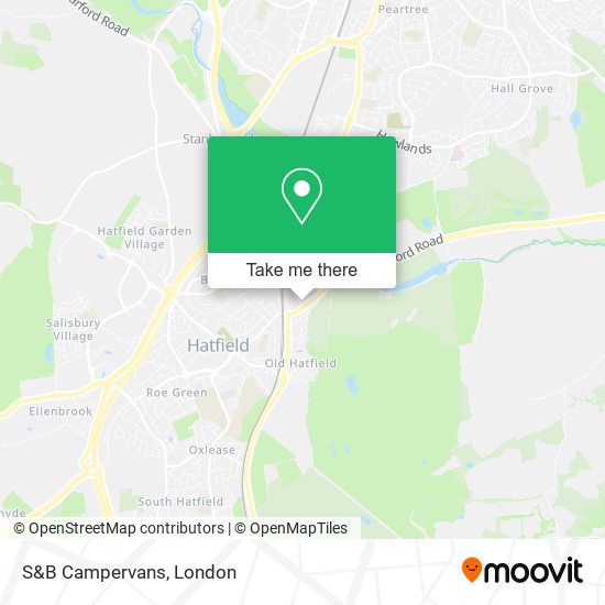 S&B Campervans map