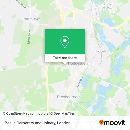 Bealls Carpentry and Joinery map