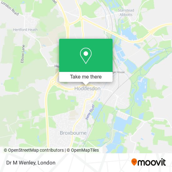 Dr M Wenley map