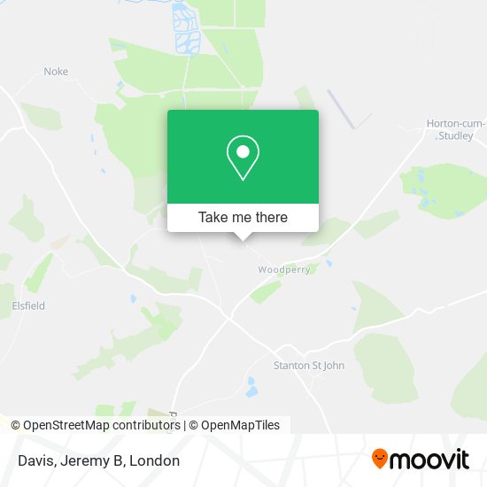 Davis, Jeremy B map