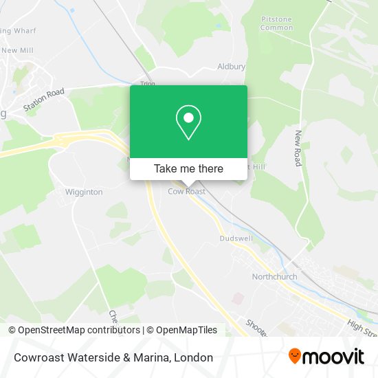 Cowroast Waterside & Marina map