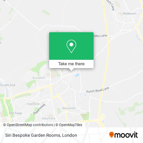 Siri Bespoke Garden Rooms map