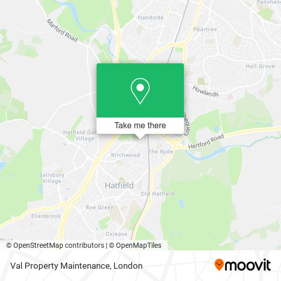 Val Property Maintenance map