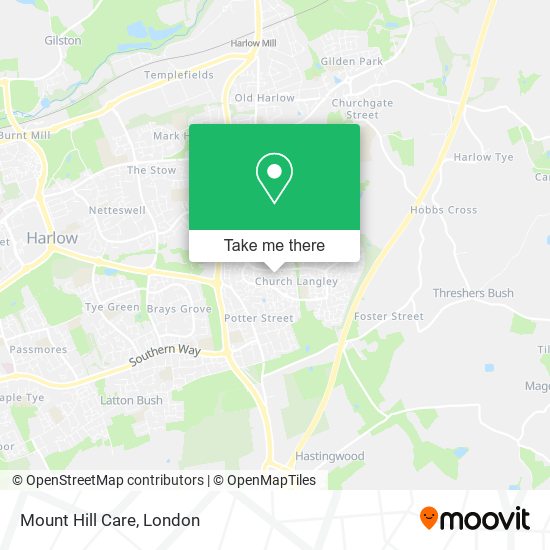 Mount Hill Care map