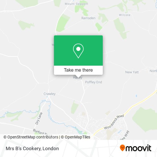 Mrs B's Cookery map