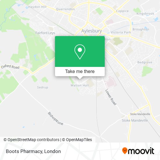 Boots Pharmacy map