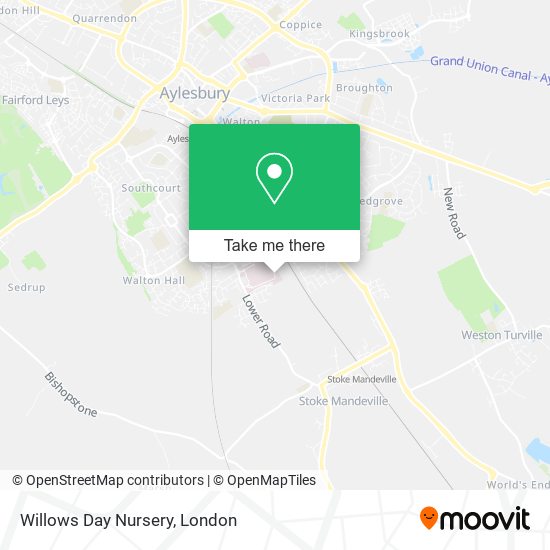 Willows Day Nursery map