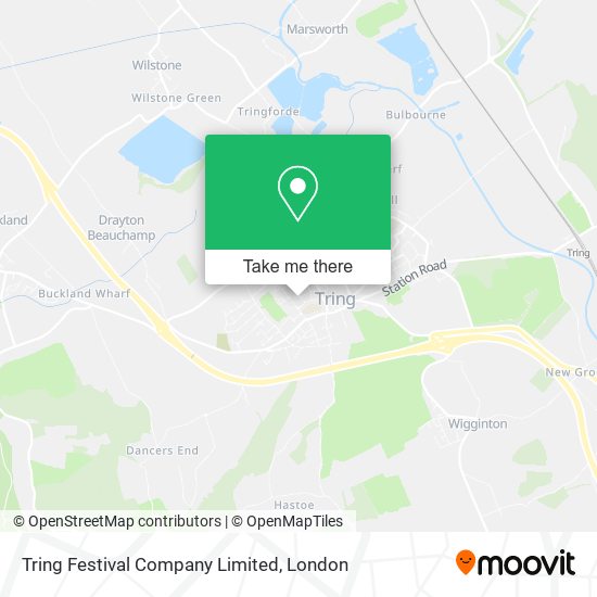 Tring Festival Company Limited map