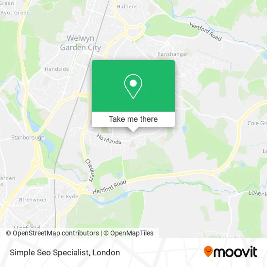 Simple Seo Specialist map