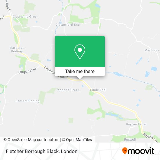 Fletcher Borrough Black map