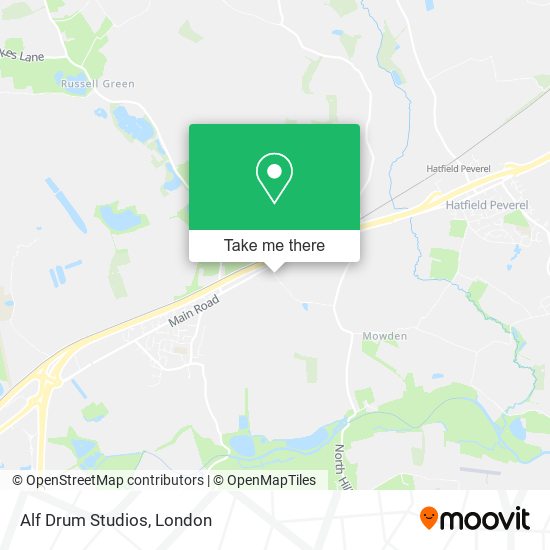 Alf Drum Studios map