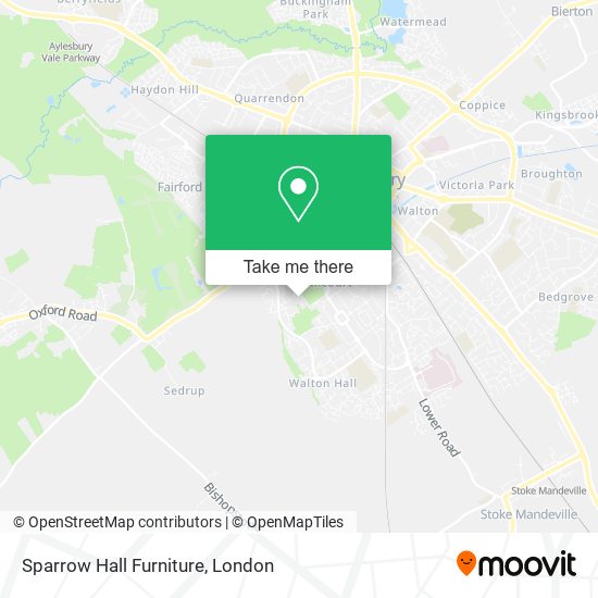 Sparrow Hall Furniture map