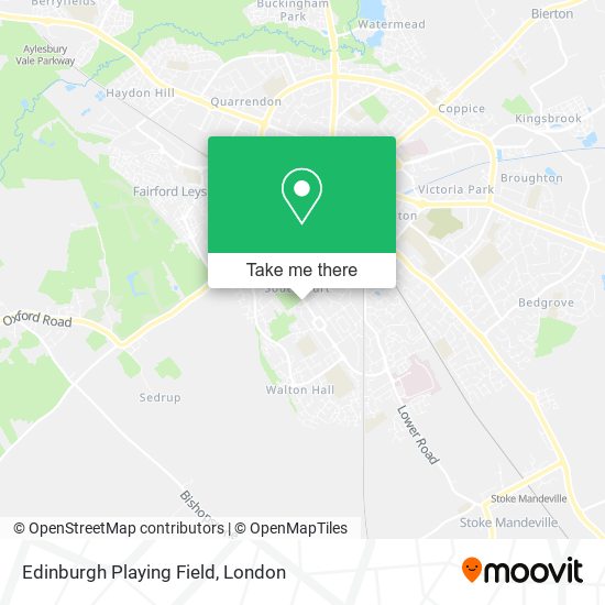 Edinburgh Playing Field map