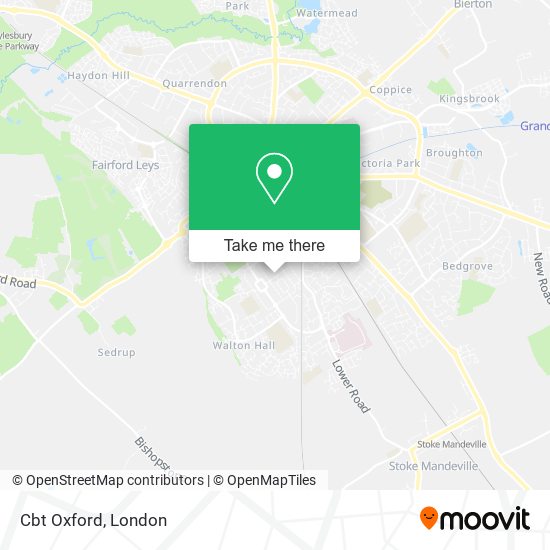 Cbt Oxford map