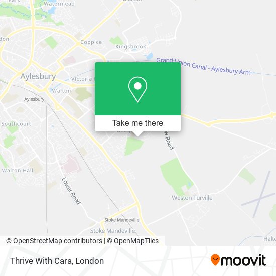 Thrive With Cara map