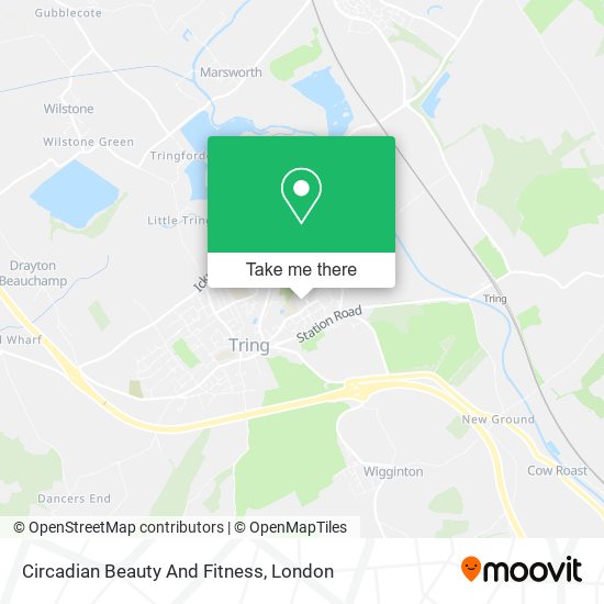 Circadian Beauty And Fitness map