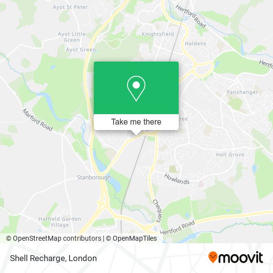 Shell Recharge map