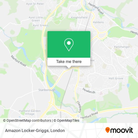 Amazon Locker-Griggs map