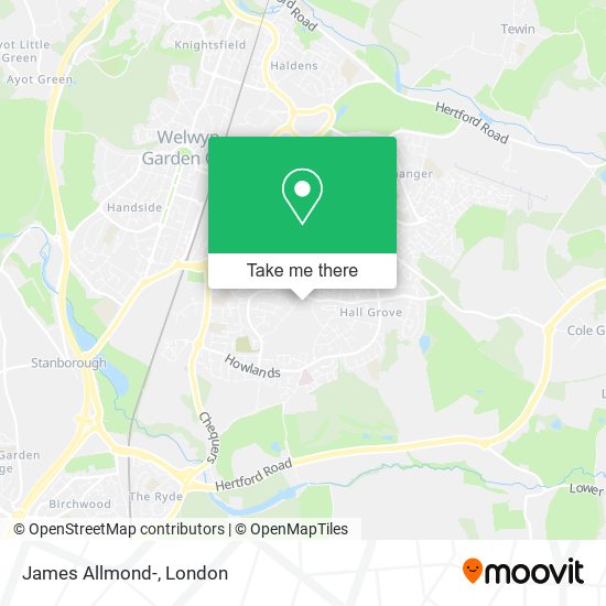 James Allmond- map