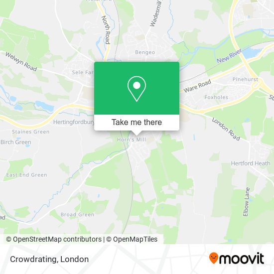 Crowdrating map
