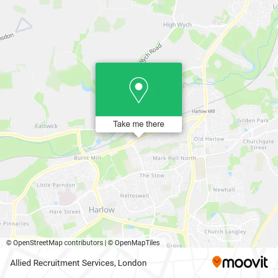Allied Recruitment Services map