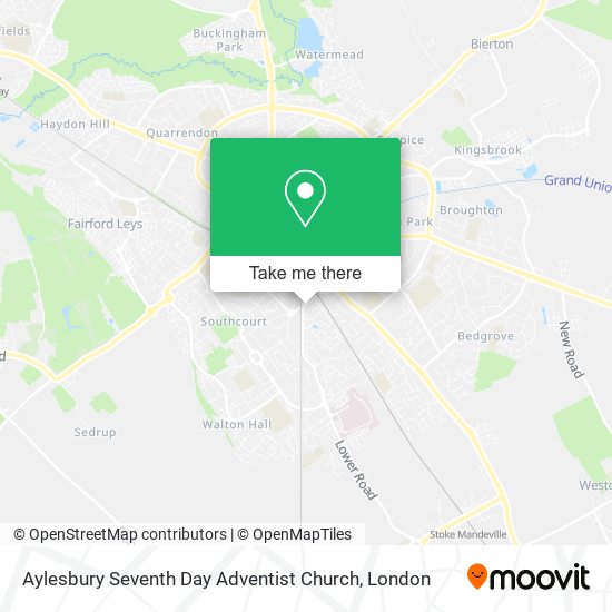Aylesbury Seventh Day Adventist Church map