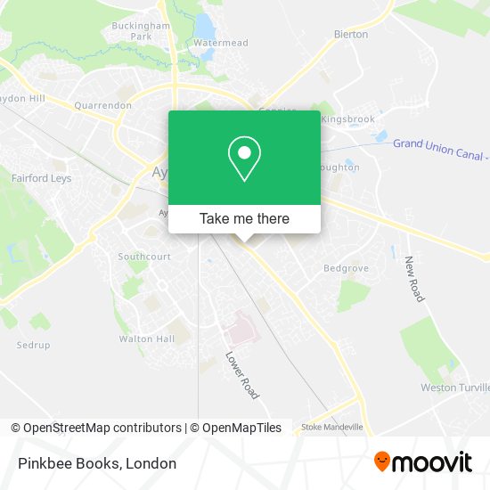 Pinkbee Books map