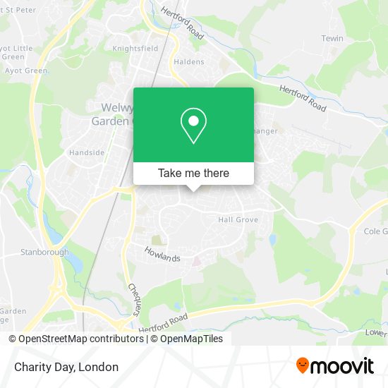 Charity Day map