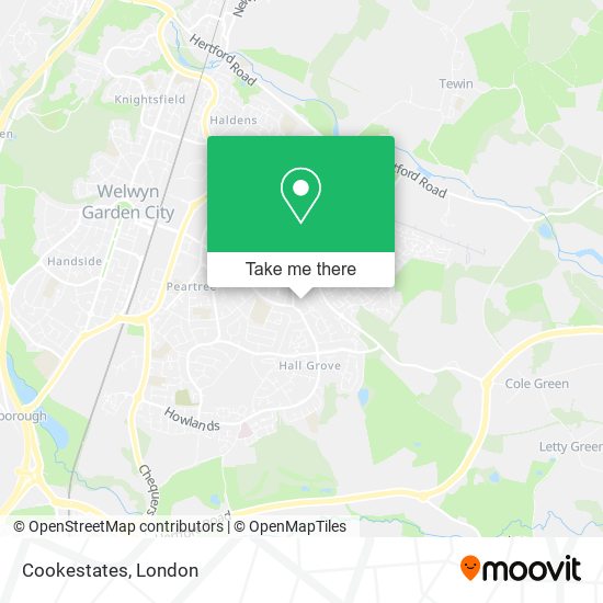 Cookestates map