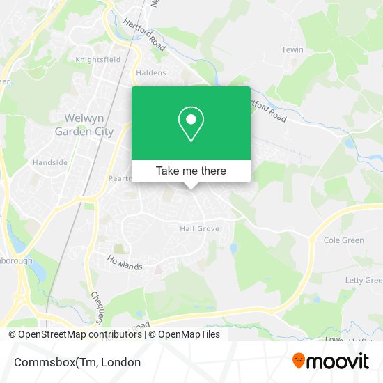 Commsbox map