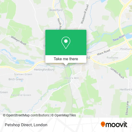 Petshop Direct map