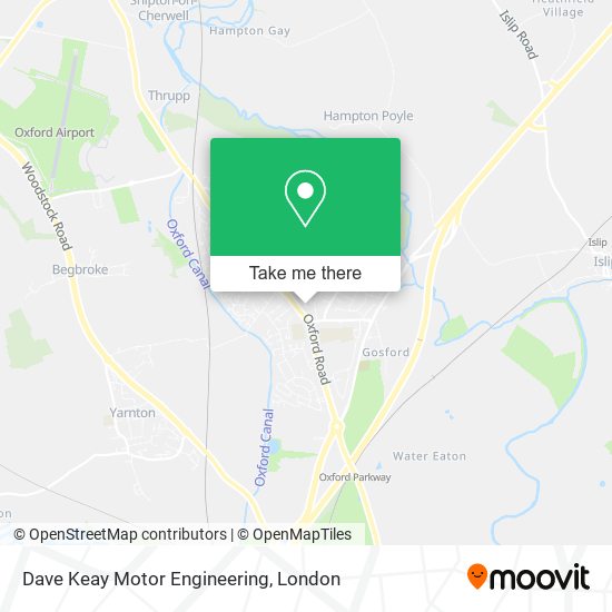 Dave Keay Motor Engineering map