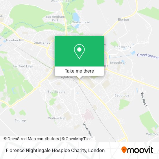 Florence Nightingale Hospice Charity map