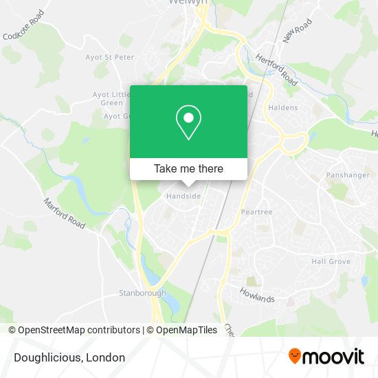 Doughlicious map