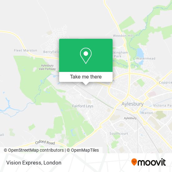 Vision Express map