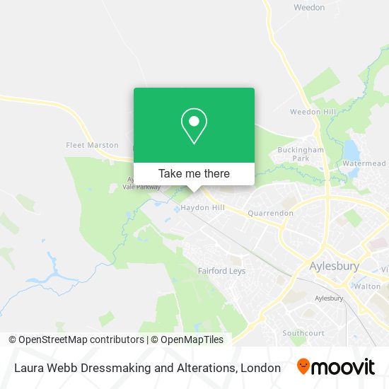 Laura Webb Dressmaking and Alterations map