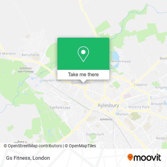 Gs Fitness map