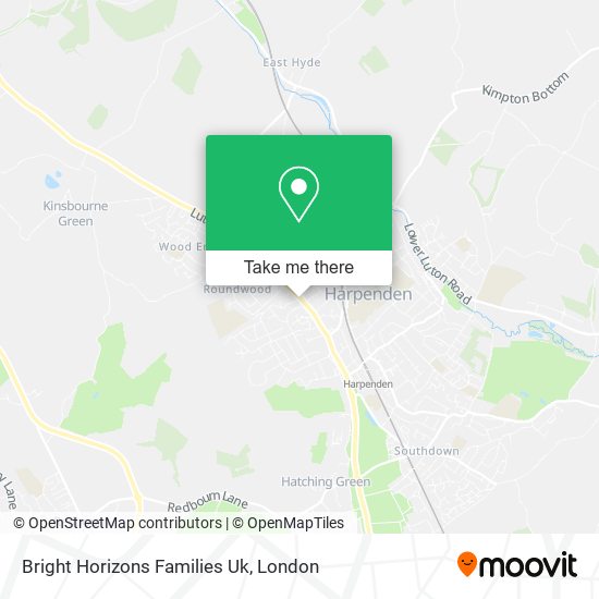 Bright Horizons Families Uk map
