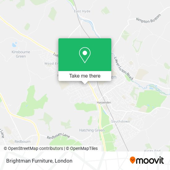 Brightman Furniture map