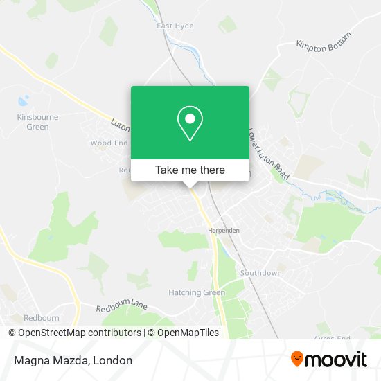 Magna Mazda map