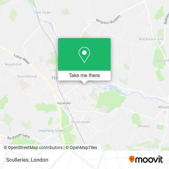 Sculleries map