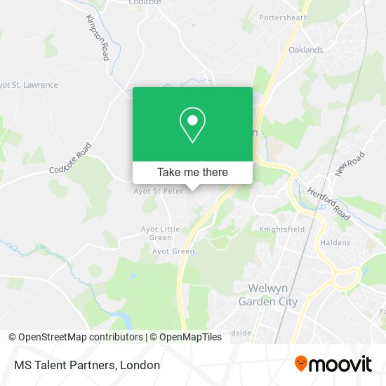MS Talent Partners map