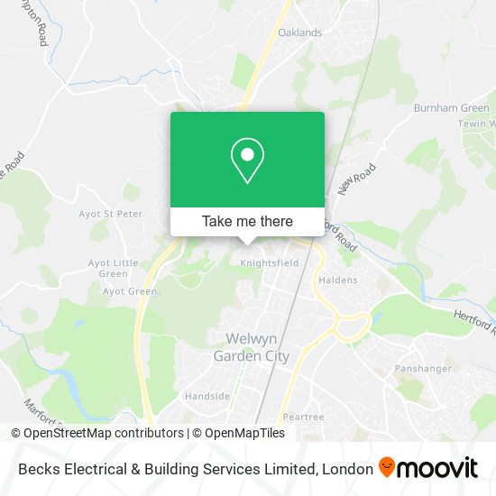 Becks Electrical & Building Services Limited map