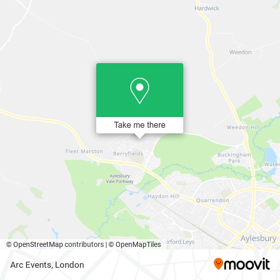 Arc Events map