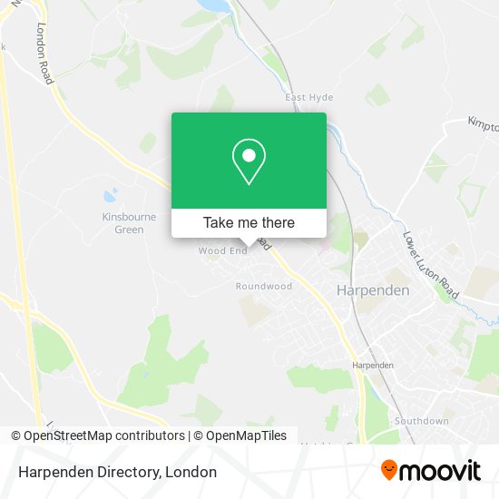 Harpenden Directory map