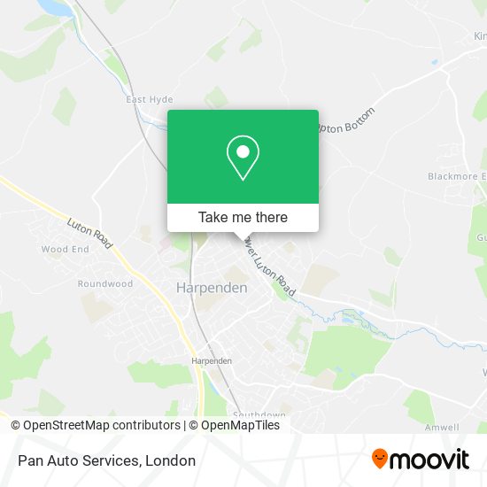 Pan Auto Services map