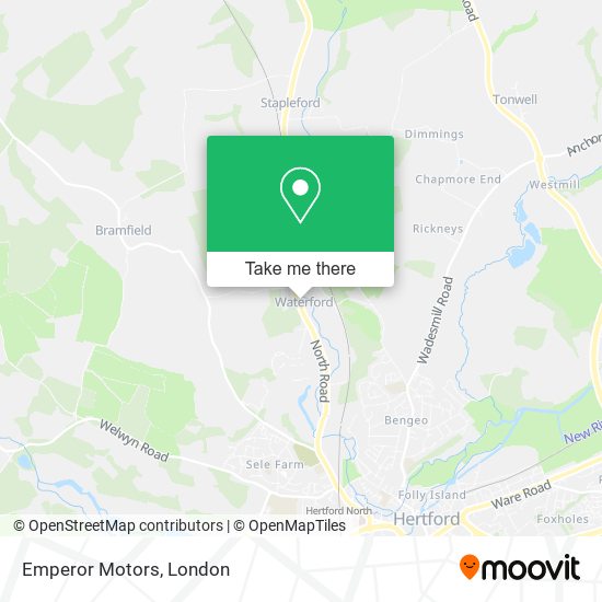 Emperor Motors map
